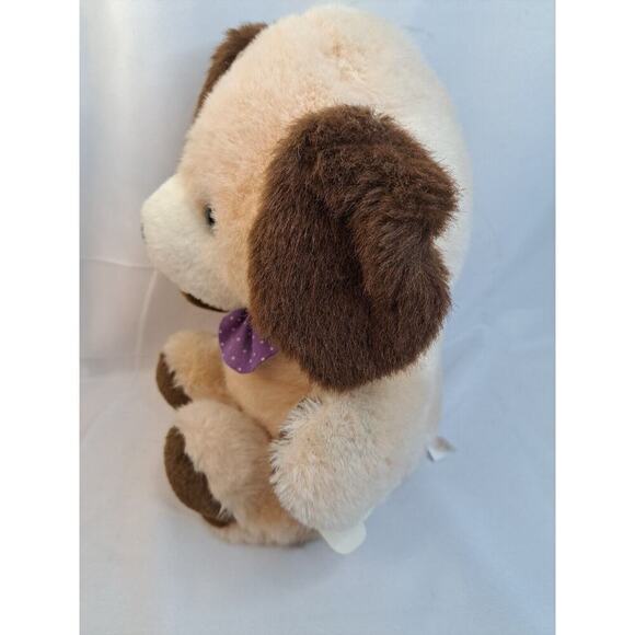 VTG Fairvew Lovable Huggable Friends Dog Plush Stuffed Animal Tan/Brown 13" EUC - Picture 2 of 6